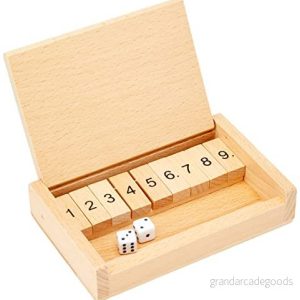 Toys pure Shut the box tärningsspel WG 175 40135940918 Toys pure Shut the box tärningsspel WG 175 40135940918