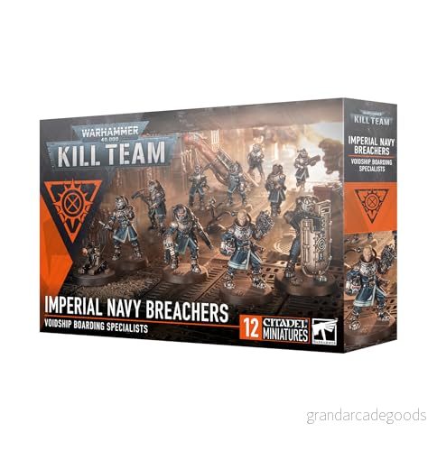 Games Workshop Warhammer 40 000 Kill Team: Imperial Navy Breachers (2024 utgåva) 5011921228942