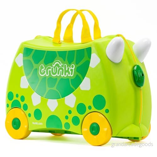 Trunki 5055192200665, Långkalsonger, Hårt skal, Grön, 4 hjul, 18 l, 310 mm 5055192200665