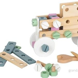 liten fot 11875 träkonstruktion nordisk, kreativt byggset med verktyg och tillbehör, för barn i åldern 3+ år Legler leksaker, blå mint pastell 4020972118752 liten fot 11875 träkonstruktion nordisk, kreativt byggset med verktyg och tillbehör, för barn i åldern 3+ år Legler leksaker, blå mint pastell 4020972118752