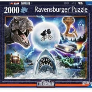 Ravensburger pussel 17152 Universals filmklassiker 2000 bitar för vuxna och barn från 14 år 4005556171521 Ravensburger pussel 17152 Universals filmklassiker 2000 bitar för vuxna och barn från 14 år 4005556171521