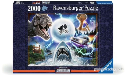 Ravensburger pussel 17152 Universals filmklassiker 2000 bitar för vuxna och barn från 14 år 4005556171521
