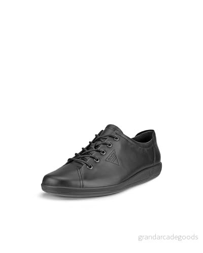 ECCO SOFT 2.0 LACE Sneakers - Black - Storlek 41 EU 737431622487