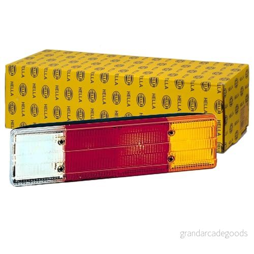 HELLA 2VB 004 887 011 Feu arrière gauche P21W, R10W noir 12, 24 sans ampoules avec porte lampe MERCEDES BENZ: T1/TN Van / Break 4082300042115