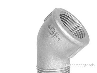 +GF+ Elbow 45 galvanized med f 2 1/2 7611205212834