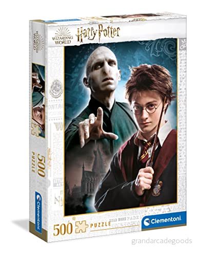 Clementoni 35103 35083 Harry Potter pussel för vuxna, 500 delar, ingen färg 8005125351039