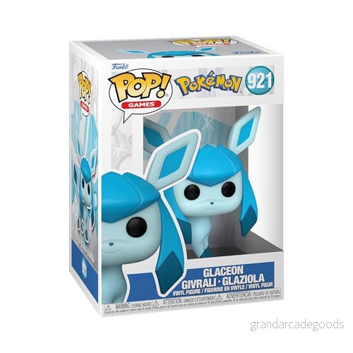 Funko POP! Games: Pokemon Glaceon Vinylfigur för samlare - Modellfigur 889698690805