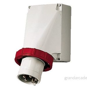 Mennekes Wall mounted inlet 63a5p6h400v ip67 4015394002635 Mennekes Wall mounted inlet 63a5p6h400v ip67 4015394002635