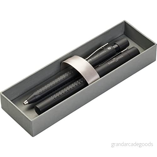 Faber Castell 140983 presentset Grip 2011 bläckpenna och kulspetspenna svart 4005401409830