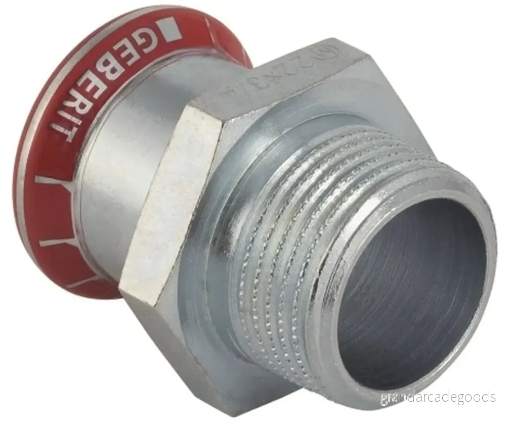 Geberit 18x1/2 MPF Övergångsmuff Elförzinkad 4024723217046