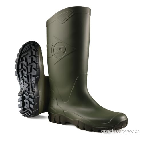 Dunlop unisex vuxna Dane gummistövlar, Grön 39 EU 8713197350248