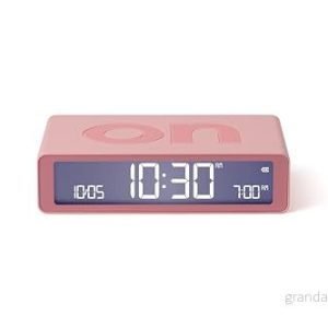 Lexon Flip+ digital väckarklocka för sovrum, vändbara på/av ansikten med snooze funktion, LCD skärm och beröringssensorljus, radiostyrd batteridriven, gummi rosa 3660491209367 Lexon Flip+ digital väckarklocka för sovrum, vändbara på/av ansikten med snooze funktion, LCD skärm och beröringssensorljus, radiostyrd batteridriven, gummi rosa 3660491209367