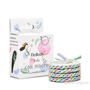 Bellody® barn hårsnoddar flickor hårsmycken skonsamma mot håret, perfekt för (4 stycken Cool Princess) små hårband 4260765160067 Bellody® barn hårsnoddar flickor hårsmycken skonsamma mot håret, perfekt för (4 stycken Cool Princess) små hårband 4260765160067