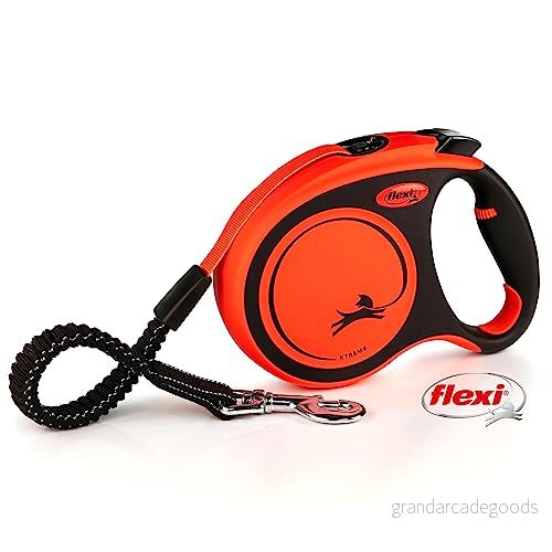 Flexi XtremeLine Koppel - L - 5 m - Orange 4000498034408