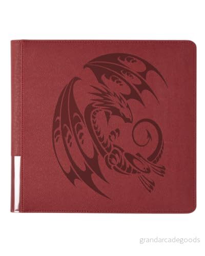 Dragon Shield Portfolio Card Codex 576 Blood Red 5706569394714
