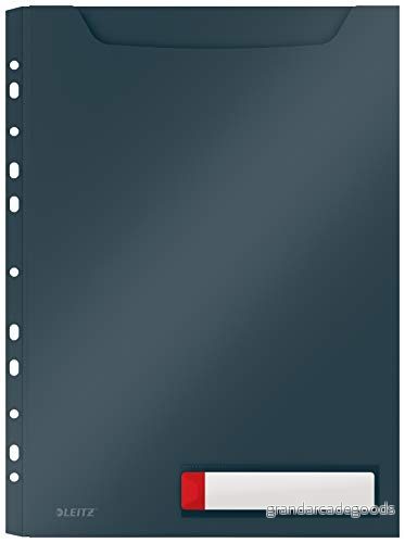 Leitz Cosy A4 Katalogficka, Expanderande För Hög Kapacitet, 3-pack, Grå, Cosy-serien 46680089 4002432126170