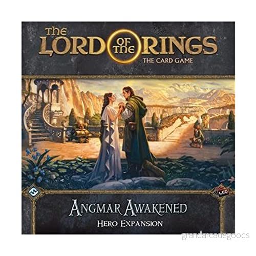 Fantasy Flight Games Angmar Awakened Hero Expansion: Sagan om ringen LCG Kortspel Åldrar 14+ 1 4 spelare 30 120 minuters speltid 841333116217