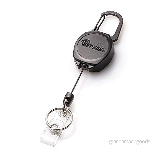 KEY BAK Sidekick ID kortshållare karbinhake och kevlarlina 88056904398