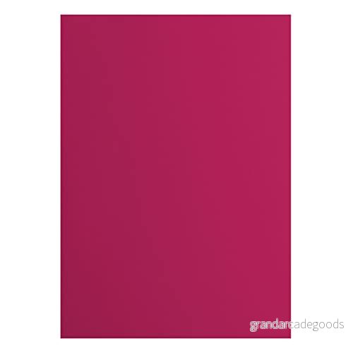 Vaessen Creative 2927 025 Florens cardstock papper, rosa, 216 gram/m², DIN A4, 10 stycken, slät, för scrapbooking, korttillverkning, stansning och andra papperslådor 8716052221103