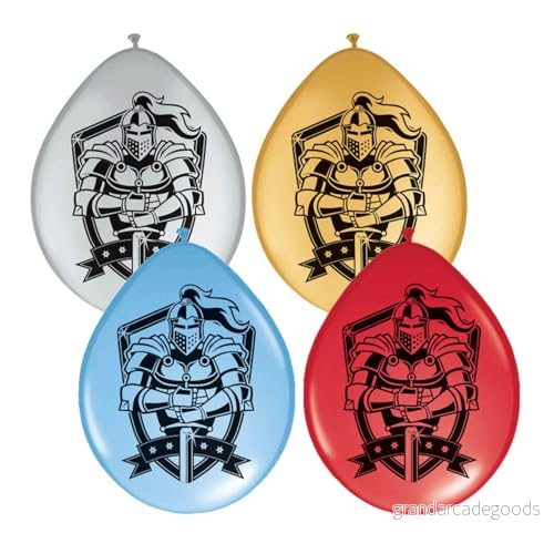 Folat Knight Reinier Balloons 8 stycken 8714572628556
