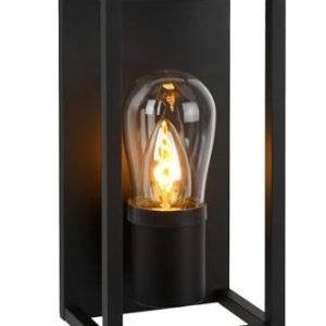 Lucide Vägglampa Carlyn badrum svart 5411212271723 Lucide Vägglampa Carlyn badrum svart 5411212271723