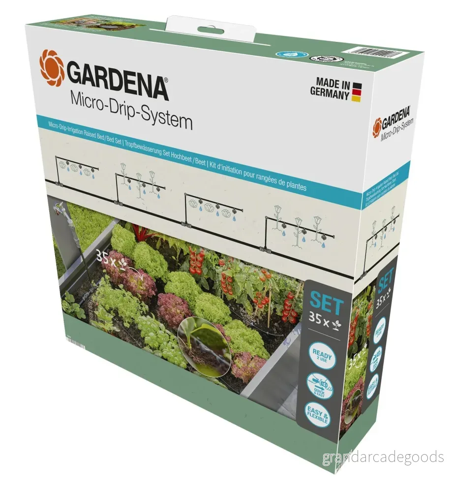 Gardena Micro-Drip-System Startset Till Pallkrage Bevattningssystem 4066407002968