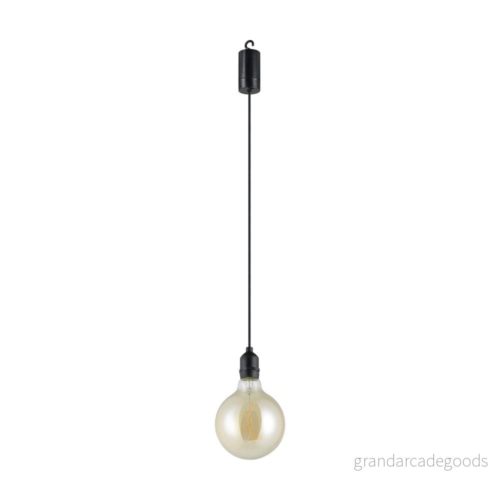 EGLO Vignanello, Flexibelt fäste, Bärnsten, Svart, Plast, inomhus 9008606229949
