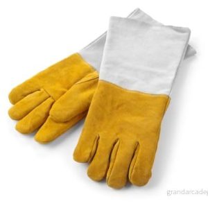 Läderugnhandskar, 460mm, Förpackning av 2 8711369556689
