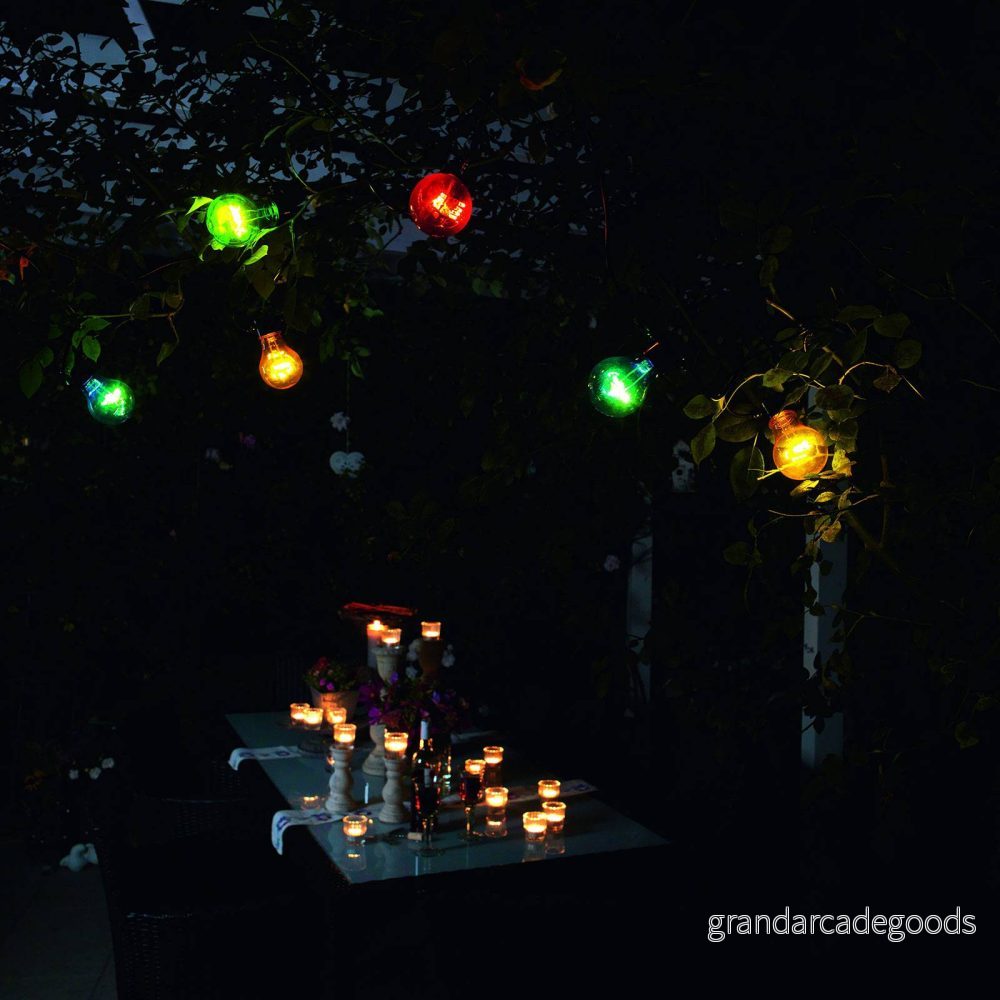 Konstsmide Christmas Ljusslingor för ölträdgård 20 färgglada LED lampor 7318302379506