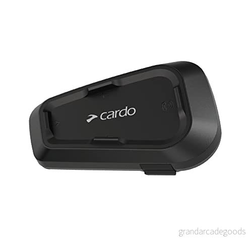 Cardo Systems Spirit Motorcycle Bluetooth Communication Headset Black, Dual Pack 828831843074