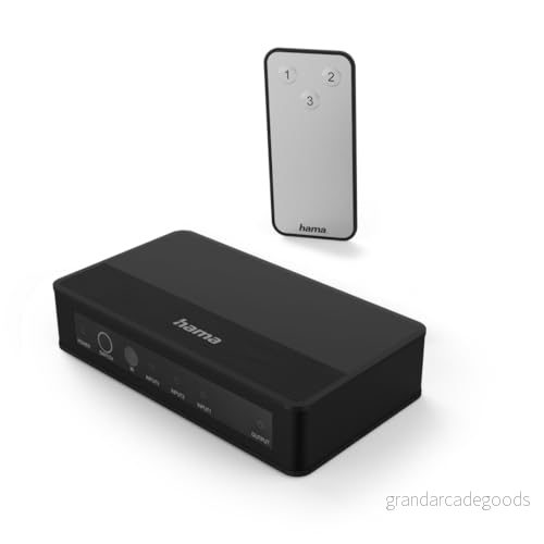 Hama 4k HDMI™ omkopplare 3 x 1 4047443423887