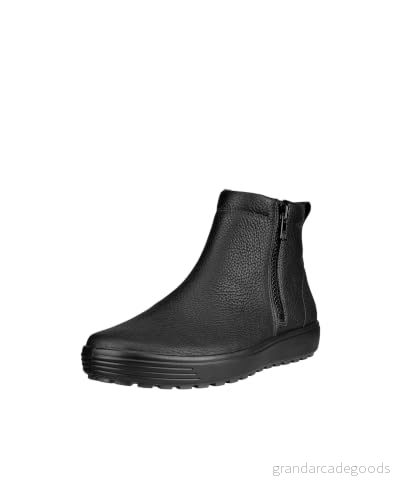 Ecco Herr SOFT 7 TRED M ankelstövel, Svart, 44 EU 825840240399