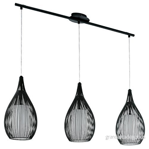 EGLO RAZONI pendlande belysning svart/svart, vit 9002759943899