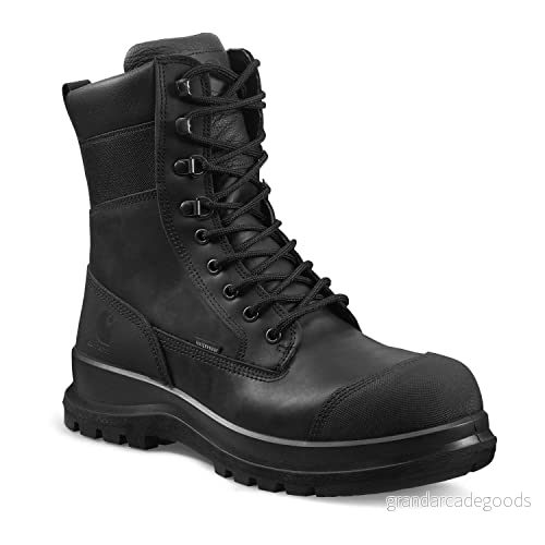 Carhartt Detroit 8 tum robust flex vattentät S3 arbetsbåt, svart, 48 EU 889192818767