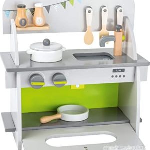 Small Foot Wooden Play Kitchen Compact 9dlg. 4020972111586 Small Foot Wooden Play Kitchen Compact 9dlg. 4020972111586