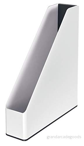 Leitz WOW Tidskriftssamlare, A4, vit/svart, 53621095 4002432122073