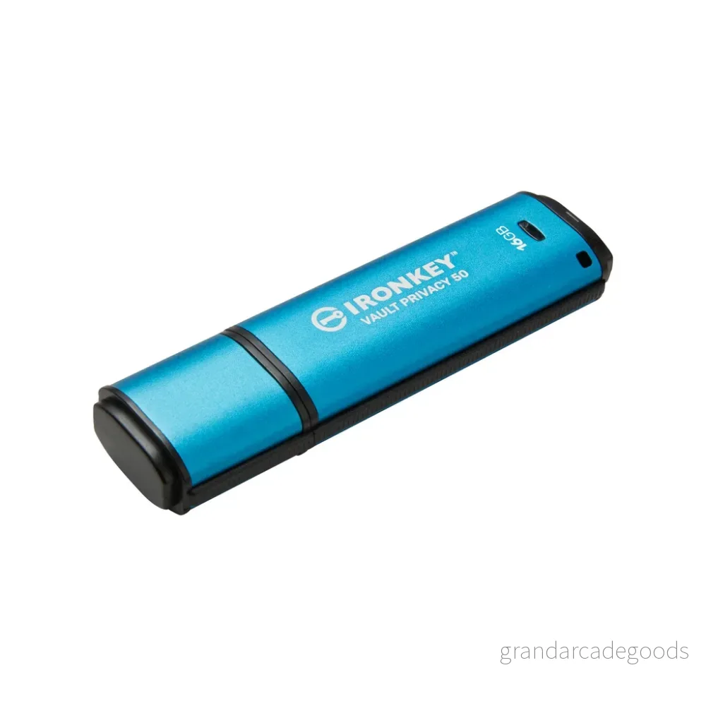 Kingston IronKey Vault Privacy 50 16 GB USB-minne 740617329001