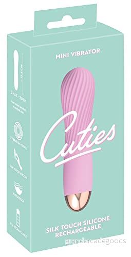 Cuties Mini Vibrator Rose 2.G Rosa/Roséguld 4024144553693