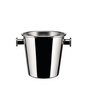 Alessi Vinkylare, dryckeskylare, champagnekylare Ettore Sottsass rostfritt stål, silver, 25 x 00 23 cm 8003299008933 Alessi Vinkylare, dryckeskylare, champagnekylare Ettore Sottsass rostfritt stål, silver, 25 x 00 23 cm 8003299008933