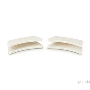 Le Creuset Silicone Handle Grips Meringue 12×6.5 cm Set of 2 630870290562 Le Creuset Silicone Handle Grips Meringue 12×6.5 cm Set of 2 630870290562