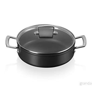Le Creuset Sauteuse Les Forgées TNS ø 24 cm / 3,3 Liter standard non stick coating 630870306751 Le Creuset Sauteuse Les Forgées TNS ø 24 cm / 3,3 Liter standard non stick coating 630870306751