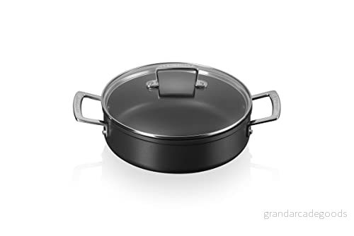 Le Creuset Sauteuse Les Forgées TNS ø 24 cm / 3,3 Liter standard non stick coating 630870306751