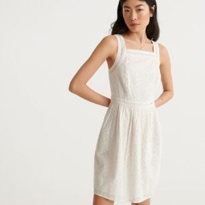 Superdry Dam Blaire Broderie klänning 5057842868805 Superdry Dam Blaire Broderie klänning 5057842868805