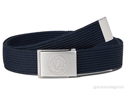 FJALLRAVEN 1960 Logo Belt Bälte, Mörk Navy, Unik Unisex Vuxen, marin, one size 7323450849726