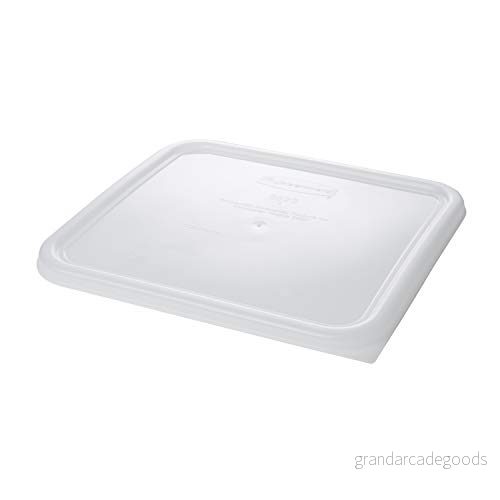 Gummimaid utrymmesbesparande behållare lock, 11.4 L, Vitt, 1 86876044140