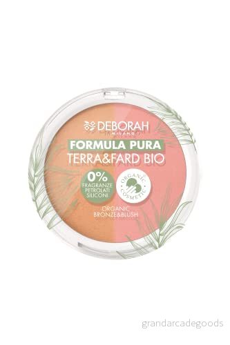 Deborah Terra & Fard Ren formel med organiska och veganska råvaror Värmer upp färgen ger en strålande yta Perfekt för känslig hud 8009518433951