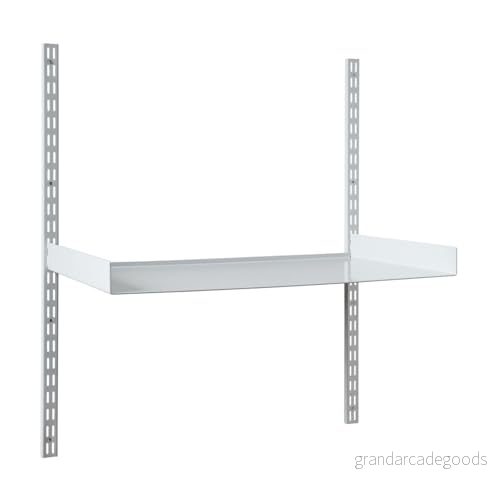 Desk for shelving system, Fari, Grey, w: 90 cm, h: 100 d: 50 cm 5707644798540