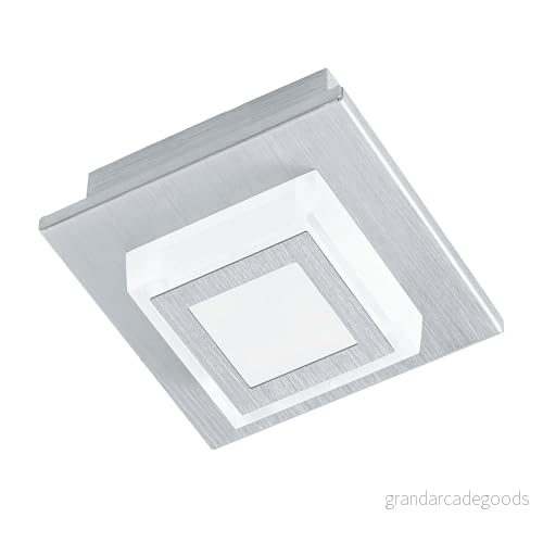 EGLO MASIANO Vägg och takbelysning borstad aluminium/matt 9002759945053