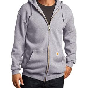 Carhartt herr Tröja med huva fram, Grå ljung, M 35481116056 Carhartt herr Tröja med huva fram, Grå ljung, M 35481116056
