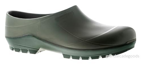NORAMAX Unisex bekväm PU-träskor, Grön, 43 EU, EU 8032690172585